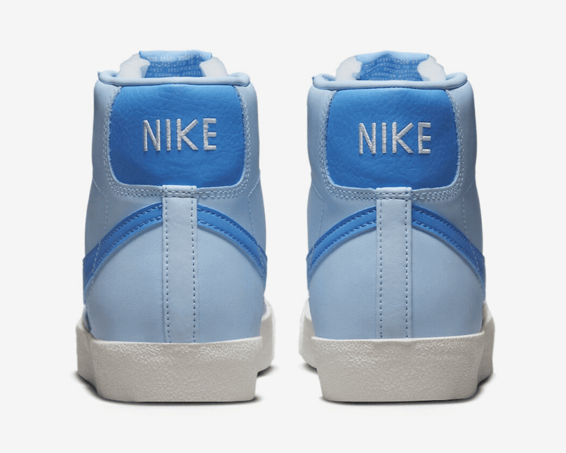 耐克开拓者蓝色高帮新款配色 Nike Blazer Mid 耐克小白鞋 耐克缓震板鞋 货号：FD0304-400