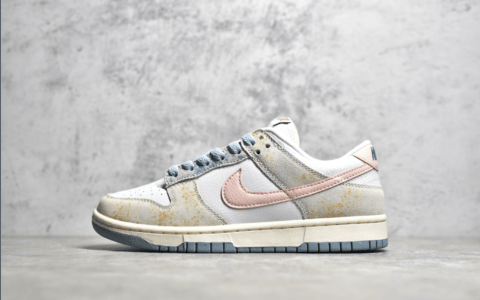 耐克SB Dunk复活节白蓝粉低帮 Nike SB Dunk Low 耐克Dunk原厂气垫 原厂皮质 货号：DV6486-100