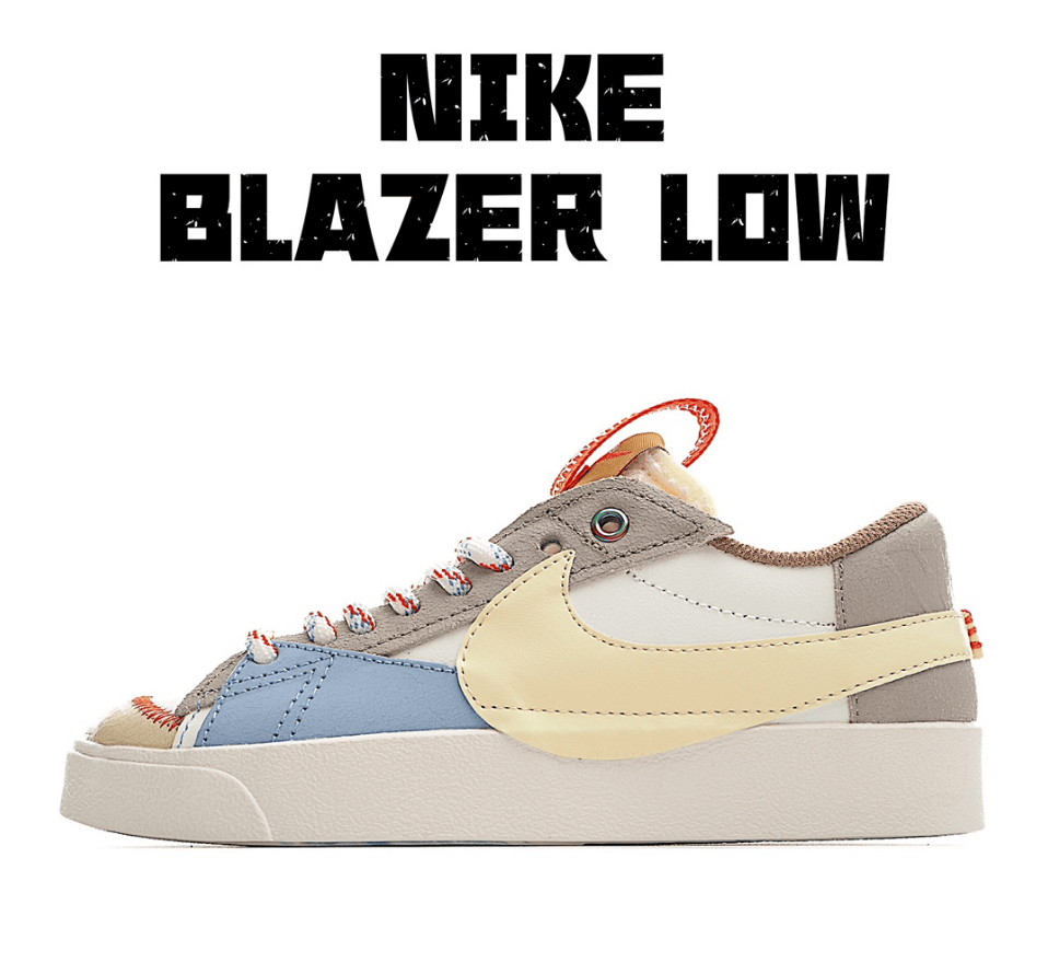 正品耐克开拓者大勾低帮板鞋 Nike Blazer Low '77 Jumbo 耐克新款板鞋 耐克耐磨缓震板鞋 货号：DX6043-171