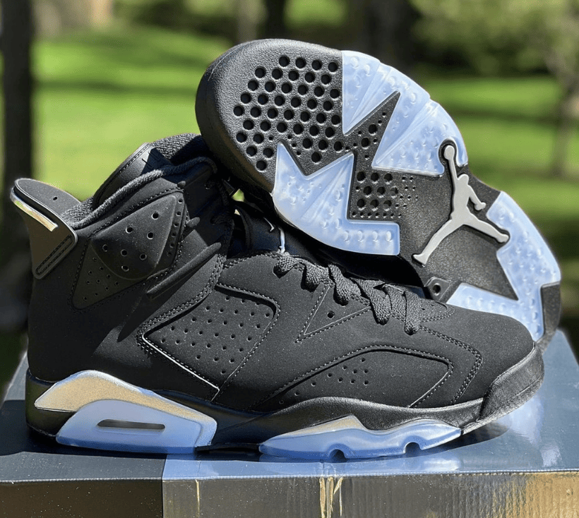 AJ6黑银实物图 Air Jordan 6 “Metallic Silver” 新款AJ实战球鞋细节 货号：DX2836-001