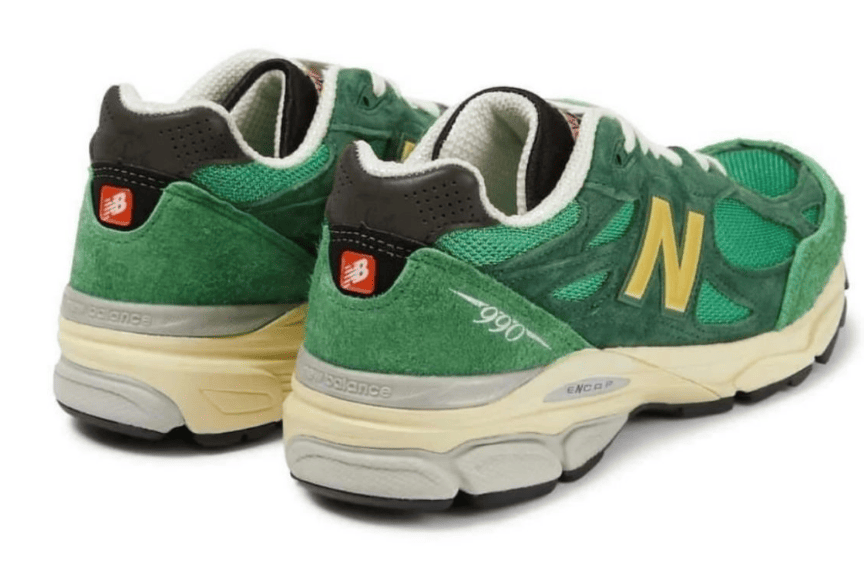 新百伦NB俄勒冈配色 New Balance 990v3 Made in USA NB990V3绿色 货号：M990GG3