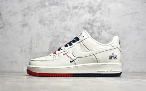 耐克空军一号洛杉矶快船队配色 Nike Air Force 1 Low '07 耐克NBA联名 货号：GU5696-658