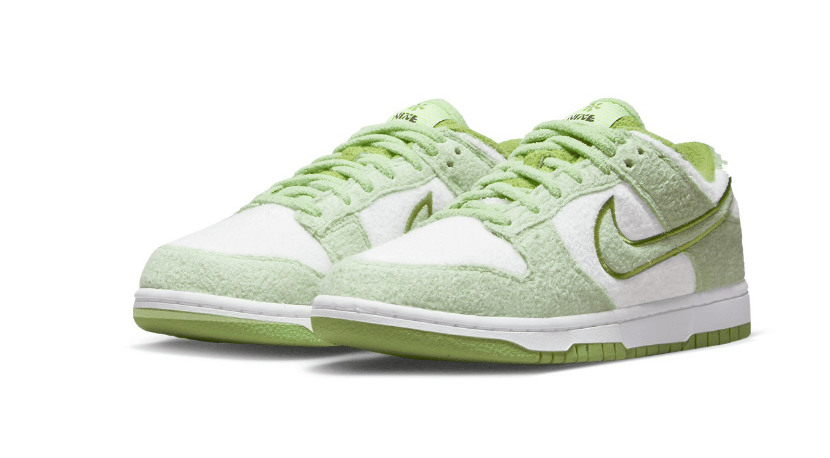 耐克Dunk羊毛材质两个新配色 Nike Dunk Low “Fleece” 耐克羊毛低帮 货号：DQ7579-600 DQ7579-300