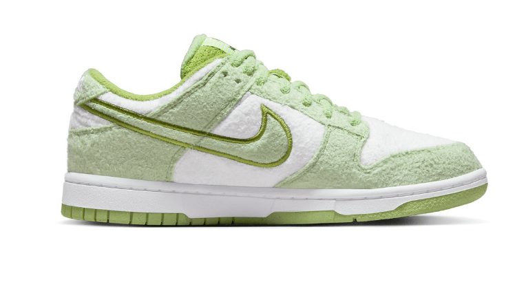 耐克Dunk羊毛材质两个新配色 Nike Dunk Low “Fleece” 耐克羊毛低帮 货号：DQ7579-600 DQ7579-300