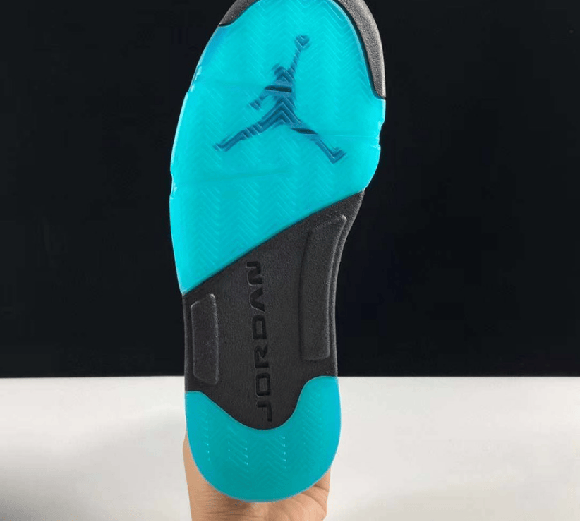 AJ5保罗PE版本市售 Air Jordan 5 “Aqua” AJ5黑色球鞋实战版本 货号：DD0587-047