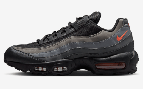 耐克AIR MAX黑灰 Nike Air Max 95 耐克反光跑鞋 耐克air max新配色 货号：FD0663-002