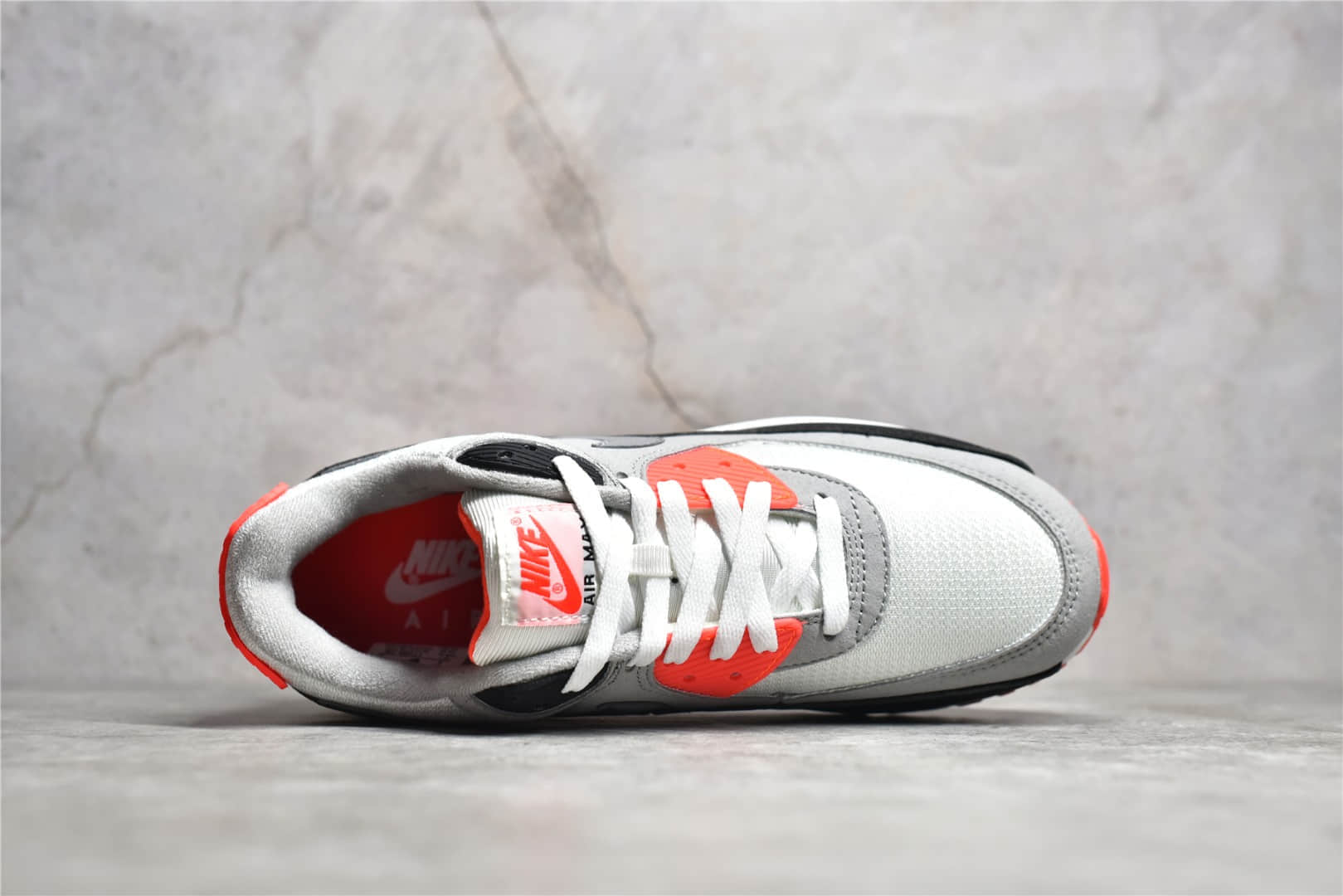 耐克AIR MAX红外线 Nike Air Max 90“Infrared” 耐克白红跑鞋 货号：CT1685-100-潮流者之家