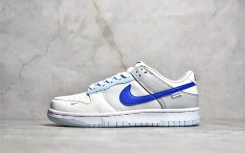 耐克Dunk海盐蓝低 Nike Dunk Low “Ivory Hyper Royal” 耐克Dunk白蓝低帮 货号：FB1843-141