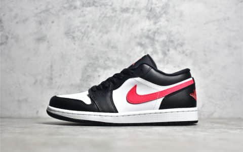 LJR版本AJ1黑红低帮鞋款实拍 Air Jordan 1 Low 莆田最好的AJ1复刻 货号：DC0774-004