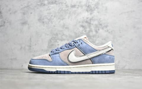 耐克Dunk大友克洋联名蓝灰麂皮 Otomo Katsuhiro x Nike SB Dunk Low “Steamboy OST” 货号：ST1391-205