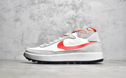 耐克宇航员联名火星鞋白红配色 Tom Sachs x Nike Craft General Purpose Shoe 耐克白红跑鞋 货号：AD6672-300