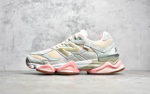 新百伦NB9060联名款灰粉配色 Joe Freshgoods x New Balance NB9060 新百伦缓震跑鞋 货号：U9060JG1 