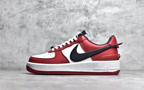 耐克空军AMBUSH联名款白红低帮 AMBUSH x Nike Air Force 1 Low 耐克空军大钩 空军新款 货号：DV3464-003