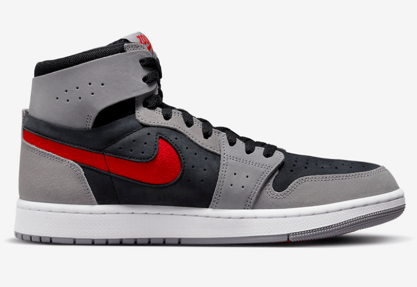 AJ1 zoom影子灰高帮,Air Jordan 1 High Zoom CMFT 2 新款AJ1黑灰高帮 货号：DV1307-060