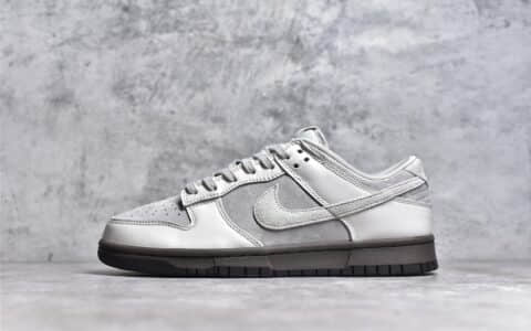 莆田纯原版本耐克Dunk铁矿石灰低帮板鞋 Nike DUNK Low 耐克Dunk灰色 货号：FD9746-001