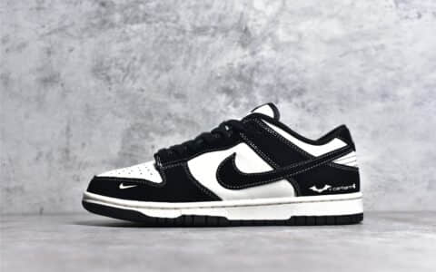 GOD纯原版本耐克SB Dunk蝙蝠侠联名 Nike SB Dunk Low 耐克漫威联名 耐克SB Dunk黑白低帮 货号：FC1688-300