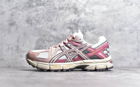 正品代购级别亚瑟士网面跑鞋 Asics CEL-Kahana 8 亚瑟士粉色跑鞋 货号：1012A978-103