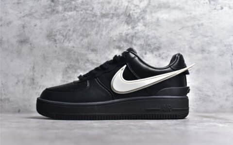 耐克空军一号AMBUSH联名黑色低帮板鞋 AMBUSH x Nike Air Force 1 Low 莆田SG纯原版本工厂货源 货号：DV3464-001