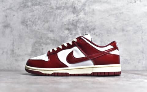 耐克SB Dunk白红做旧 Nike SB Dunk Low "Team Red" 耐克SB Dunk白红低帮原厂正品 货号：FJ4555-100