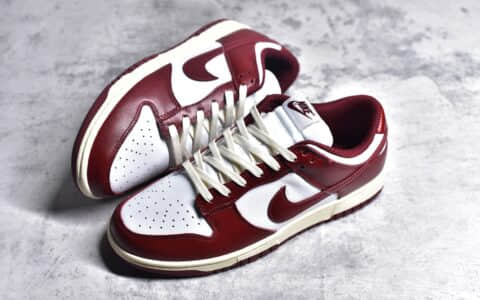 耐克Nike Dunk Low SB 白棕涂鸦绑带定制版低帮滑板鞋纯原版本 货号：DD1503-121