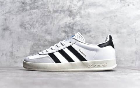 阿迪达斯GAZELLE白色板鞋adidas originals Gazelle莆田阿迪达斯板鞋货源 阿迪达斯正品板鞋货号：FV1242