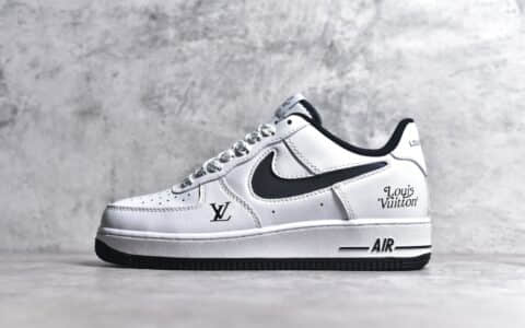 耐克空军LV联名白色低帮板鞋LV x Nike Air Force 1耐克空军LV联名货号LV1898-836