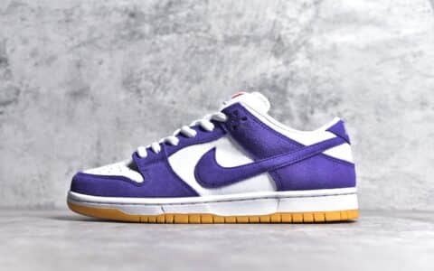 耐克SB Dunk白紫低帮板鞋TF Nike SB Dunk Low Pro耐克新款板鞋耐克SB Dunk新配色货号DV5464-500