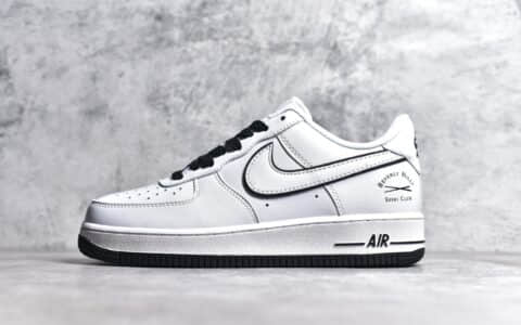 耐克空军黑白反光低帮Nike Air Force 1'07 Low "Sushi Club"耐克空军反光 耐克空军工厂耐克复刻耐克空军货号NS0517-002