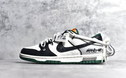 耐克Dunk宇宙探索耐克Dunk星际迷航绑带解构低帮板鞋Nike Dunk Low "Miami Hurricanes"货号DD1391-300