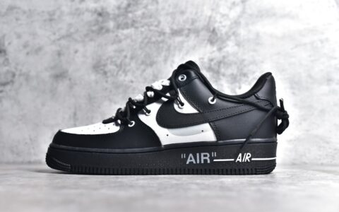 耐克空军黑白熊猫绑带Nike Air Force 1´07 Low耐克空军缓震板鞋耐克空军纯原耐克空军工厂货号DX2340-001