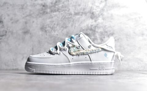 耐克空军双鞋带低帮板鞋Nike Air Force 1‘07 Low耐克空军实拍耐克空军定制款货号DH1999-223