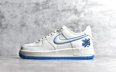 耐克空军高达耐克空军白蓝低帮Nike Air Force 1 Low ‘07耐克空军缓震耐磨板鞋耐克空军白色货号KK1256-660