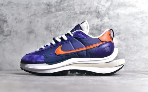 耐克sacai联名紫色八层底老爹鞋Sacai x Nike VaporWaffle耐克老爹鞋耐克华夫3.0货号DD1875-500