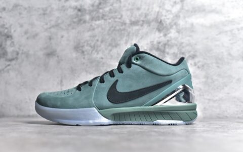 耐克科比4高帮球鞋电镀银Nike Zoom Kobe耐克科比4实战球鞋科比球鞋复刻耐克高帮实战货号FQ3545-300