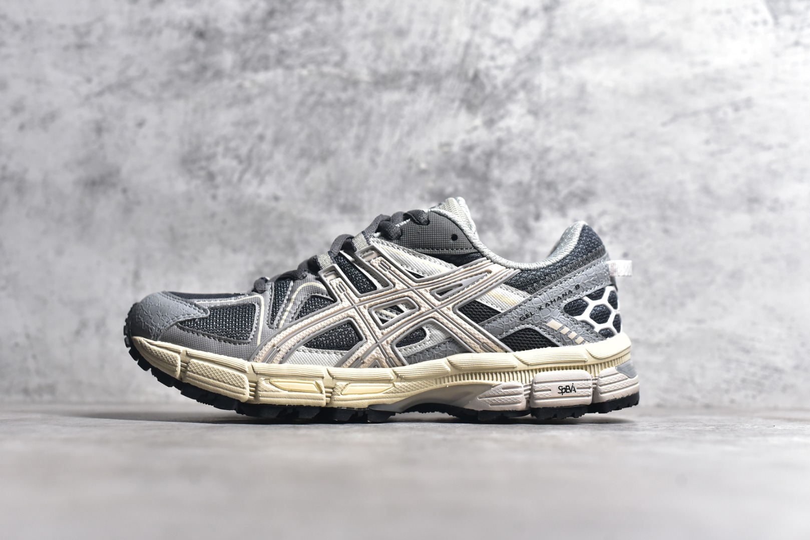 ASICS GEL-KAHANA 8,亚瑟士8代跑鞋,亚瑟士灰色跑鞋,莆田亚瑟士货源